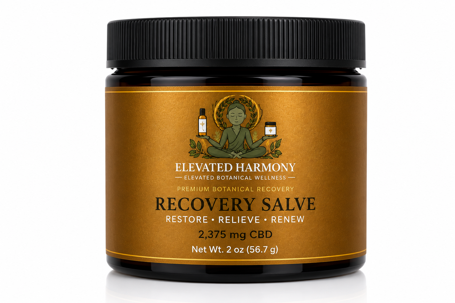 Elevated Harmony Recovery Salve (2,375 mg)